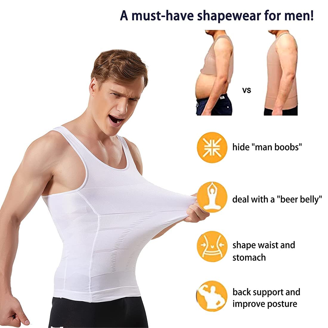 Men's ShapeVest (Buy 1 Get 1 Free)
