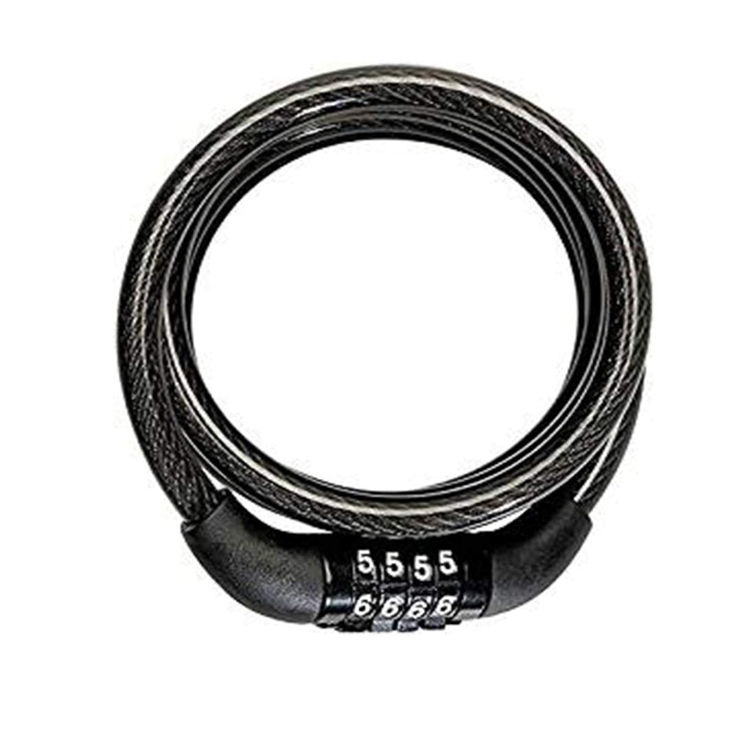 Multipurpose Universal Number Chain Cable Bike/Bicycle Helmet Lock Heavy Duty, Security Number Lock