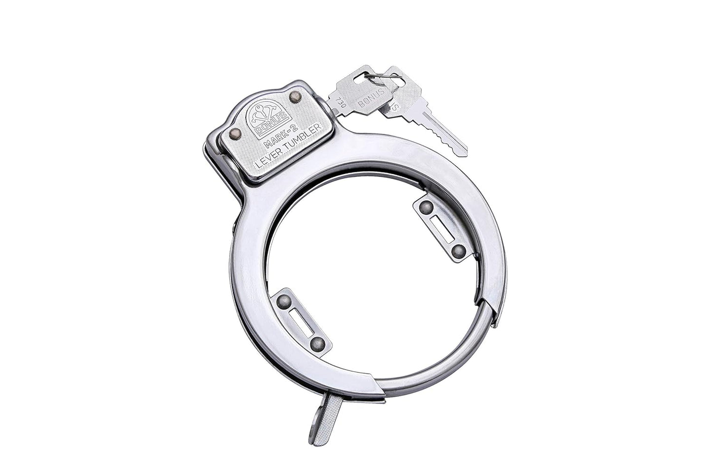 Bonus Mark 2 (Side Key) Cycle Lock, Chrome Plated