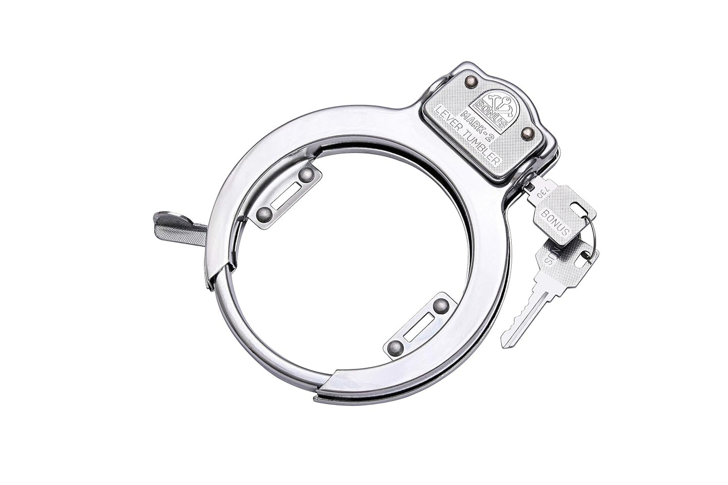 Bonus Mark 2 (Side Key) Cycle Lock, Chrome Plated