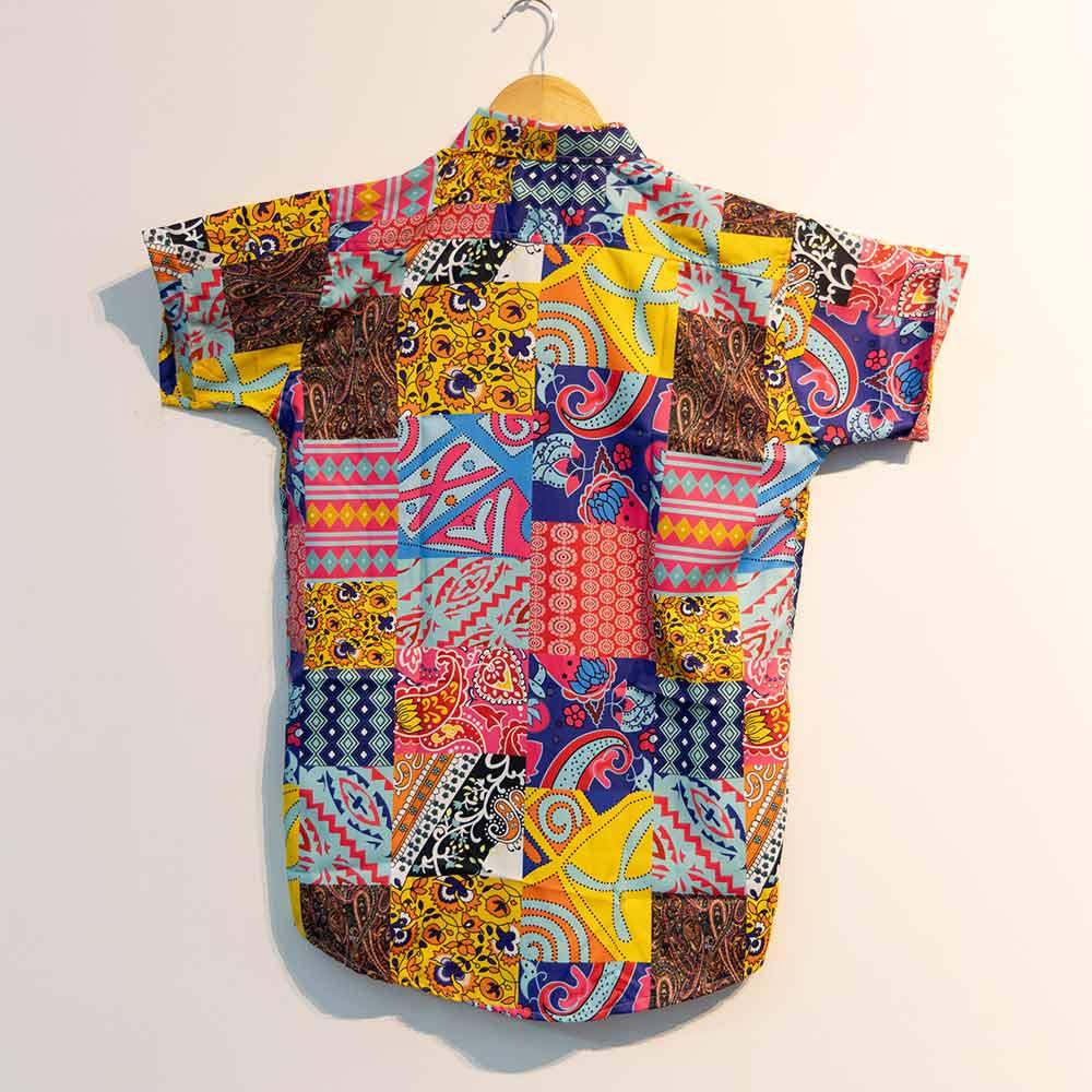 Trendy Men's Printed Shirt