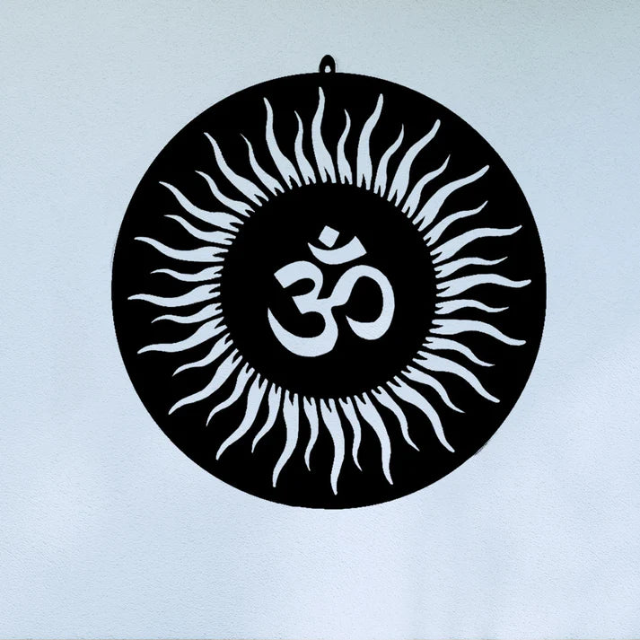 Om Mandala Art with Backlight
